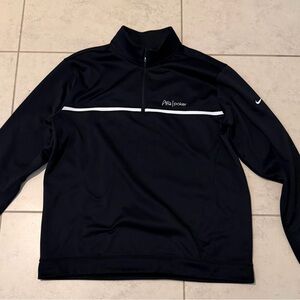Nike Golf x Aria Poker 1/4 Zip Pullover Black Therma-FIT Men’s Large